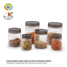 Load image into Gallery viewer, CELLO CHECKERS SET PLASTIC STORAGE CONTAINER, PACK OF 18, CLEAR. - KOCHEN ESSENTIAL
