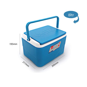 CELLO CHILLER ICE BOX, 8L, BLUE - KOCHEN ESSENTIAL