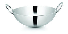 Load image into Gallery viewer, PNB Kitchenmate ROUND STAINLESS STEEL KARAHI, 3MM - KOCHEN ESSENTIAL
