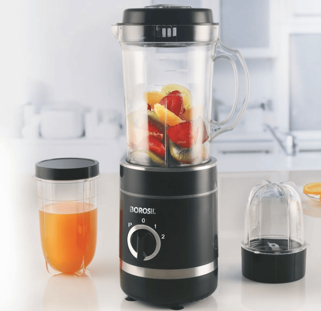 BOROSIL SMOOTHIE MAKER, NUTRIFRESH, BLACK - KOCHEN ESSENTIAL