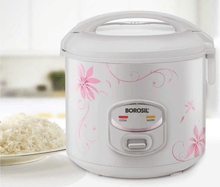 Load image into Gallery viewer, BOROSIL ELECTRIC RICE COOKER, 1.8 LITRES, PRONTO DELUXE, WHITE - KOCHEN ESSENTIAL
