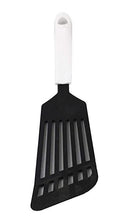 Load image into Gallery viewer, FACKELMANN ARCADALINA LONG HEAD SLICED TURNER, BLACK, NYLON WITH PVC HANDLE , 1 PIECE - KOCHEN ESSENTIAL

