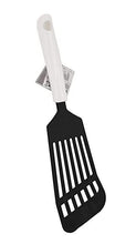 Load image into Gallery viewer, FACKELMANN ARCADALINA LONG HEAD SLICED TURNER, BLACK, NYLON WITH PVC HANDLE , 1 PIECE - KOCHEN ESSENTIAL

