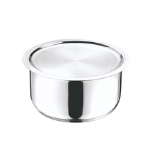 Load image into Gallery viewer, VINOD STAINLESS STEEL TOPE WITH LID, PATILA, 4 LITRES, 22CM - KOCHEN ESSENTIAL
