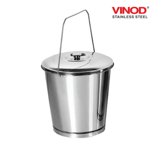 Vinod Stainless Steel Balti with Lid - KOCHEN ESSENTIAL