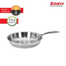 Load image into Gallery viewer, DONIV Titanium Triply Stainless Steel Fry Pan, Induction Friendly - KOCHEN ESSENTIAL
