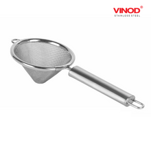 Load image into Gallery viewer, Vinod Stainless Steel Galaxy Double Net Tea &amp; Coffee Strainer - Set of 2 piece - KOCHEN ESSENTIAL
