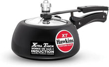 Load image into Gallery viewer, HAWKINS HAWKINS CONTURA BLACK XT PRESSURE COOKER  INDUCTION BOTTOM PRESSURE COOKER  (HARD ANODIZED) - KOCHEN ESSENTIAL
