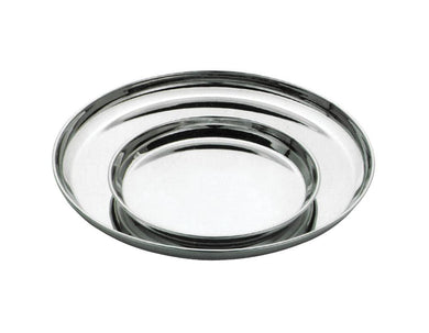 DEVIDAYAL BEGI DINNER PLATE / THALI  STAINLESS STEEL - KOCHEN ESSENTIAL