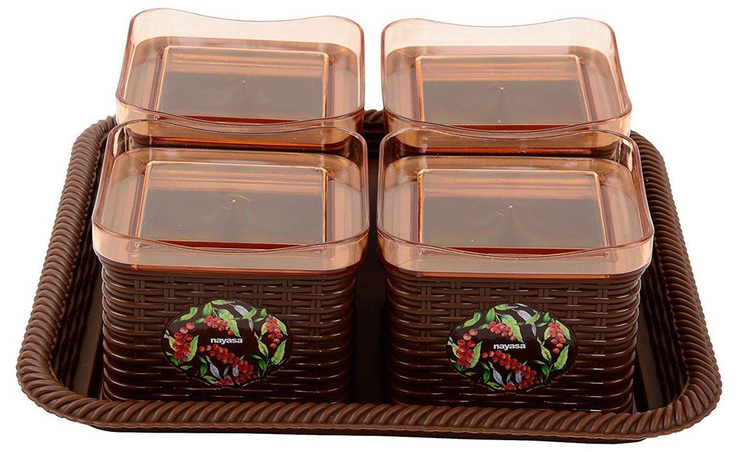 NAYASA SOFIA SQUARE DRYFRUIT SET - KOCHEN ESSENTIAL
