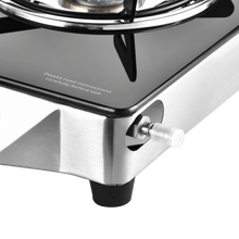 Load image into Gallery viewer, SUNFLAME CROWN 4 BURNER GAS STOVE, SS, MANUAL - KOCHEN ESSENTIAL
