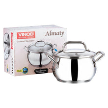 Load image into Gallery viewer, VINOD STAINLESS STEEL CASSEROLE, ALMATY CASSEROLE, INDUCTION FRIENDLY - KOCHEN ESSENTIAL
