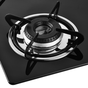 SUNFLAME LOTUS HOB 4 BURNER, AUTO IGNITION,  BLACK - KOCHEN ESSENTIAL