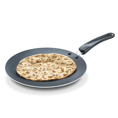 PRESTIGE OMEGA SELECT PLUS NON STICK ROTI TAWA, 25CM,BLACK - KOCHEN ESSENTIAL