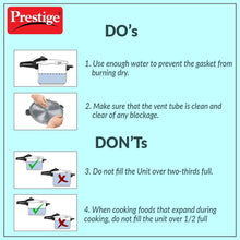 Load image into Gallery viewer, PRESTIGE APPLE DUO PLUS HARD ANODISED 2 LITRE PRESSURE COOKER - KOCHEN ESSENTIAL
