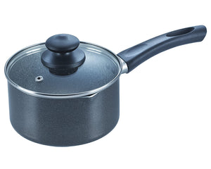 PRESTIGE OMEGA DELUXE GRANITE MILK PAN WITH LID, 160MM - KOCHEN ESSENTIAL