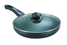 Load image into Gallery viewer, PRESTIGE OMEGA DELUXE GRANITE FRY PAN WITH LID, 260MM,BLACK - KOCHEN ESSENTIAL
