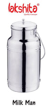 Load image into Gallery viewer, LAKSHITA STAINLESS STEEL MILK MAN BARNI - KOCHEN ESSENTIAL
