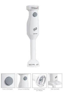 ORPAT HHB-100E WOB 250-WATT HAND BLENDER (WHITE) - KOCHEN ESSENTIAL