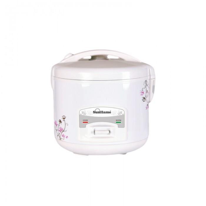 SUNFLAME ELECTRIC RICE COOKER, SF 405, WHITE, 700 WATTS - KOCHEN ESSENTIAL