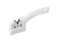 Load image into Gallery viewer, FACKELMANN KNIFE SHARPNER 18 CM, WHITE PVC HANDLE, 1 PC 49275 - KOCHEN ESSENTIAL
