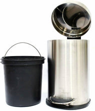 Load image into Gallery viewer, MINTAGE STAINLESS STEEL PEDAL DUSTBIN - KOCHEN ESSENTIAL

