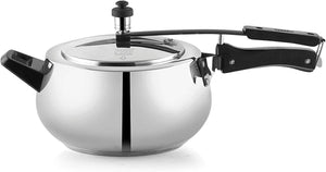 PNB kitchenmate STAINLESS STEEL PRESSURE COOKER, JEWEL, CONTURA SHAPE - KOCHEN ESSENTIAL