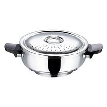 Load image into Gallery viewer, VINOD STAINLESS STEEL COOKER, MAGIC PRESSURE COOKER, INDUCTION BASED - KOCHEN ESSENTIAL
