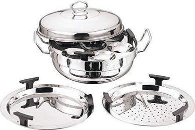 VINOD STAINLESS STEEL MULTI KADAI - KOCHEN ESSENTIAL