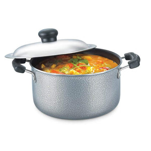 PRESTIGE OMEGA SELECT PLUS SAUCE PAN 200 MM WITH SS LID - KOCHEN ESSENTIAL